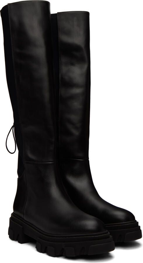 GIABORGHINI Black Gia 12 Boots - Picture 2