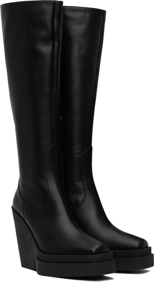 GIABORGHINI Black Gia 14 Boots