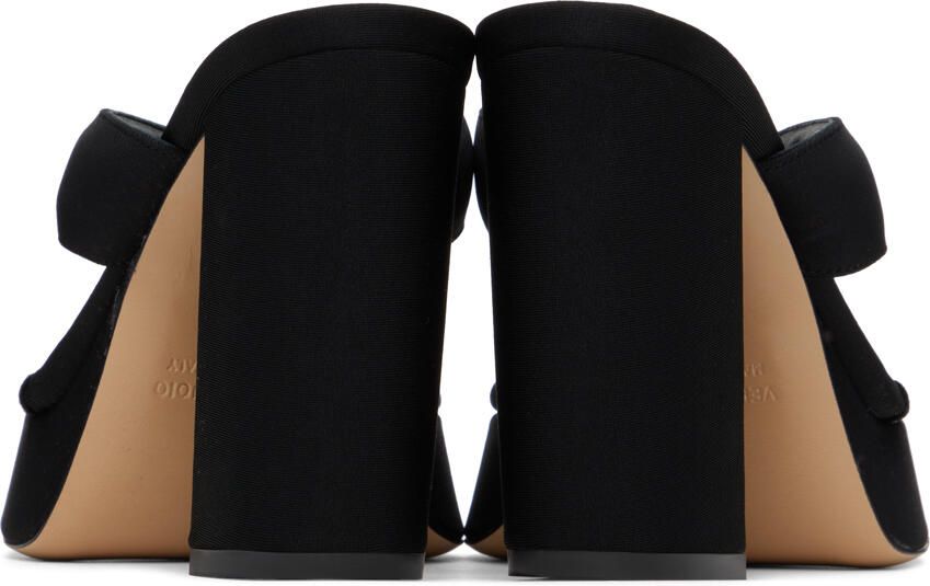 GIABORGHINI Black Gia 17 Heeled Sandals