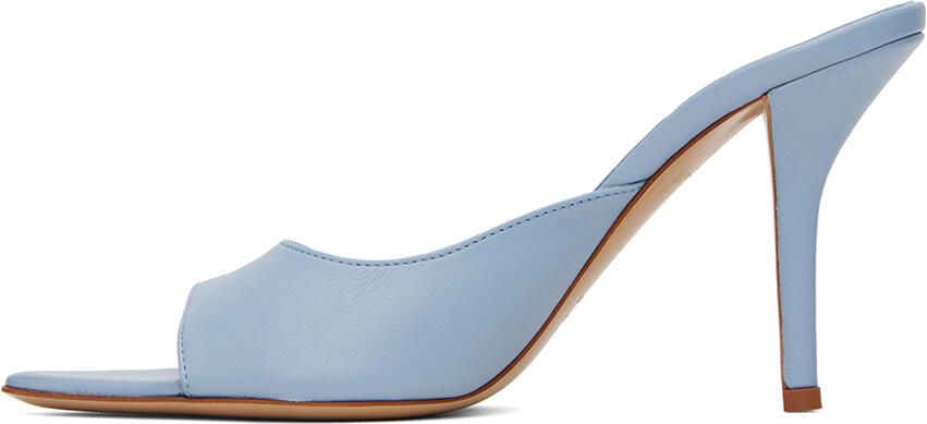 GIABORGHINI Blue Pernille Teisbaek Edition Perni 04 Heeled Mules - Picture 3