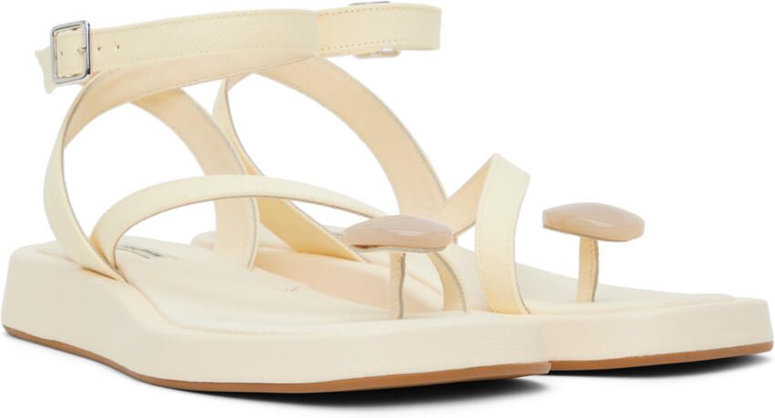 GIABORGHINI Off-White GIA RHW Rosie 18 Sandals - Picture 2