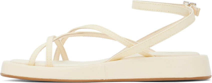 GIABORGHINI Off-White Rosie 16 Sandals - Picture 3