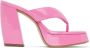 GIABORGHINI Pink Gia 17 Heeled Sandals - Thumbnail 1