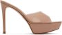 Gianvito Rossi Beige Betty Heeled Sandals - Thumbnail 1