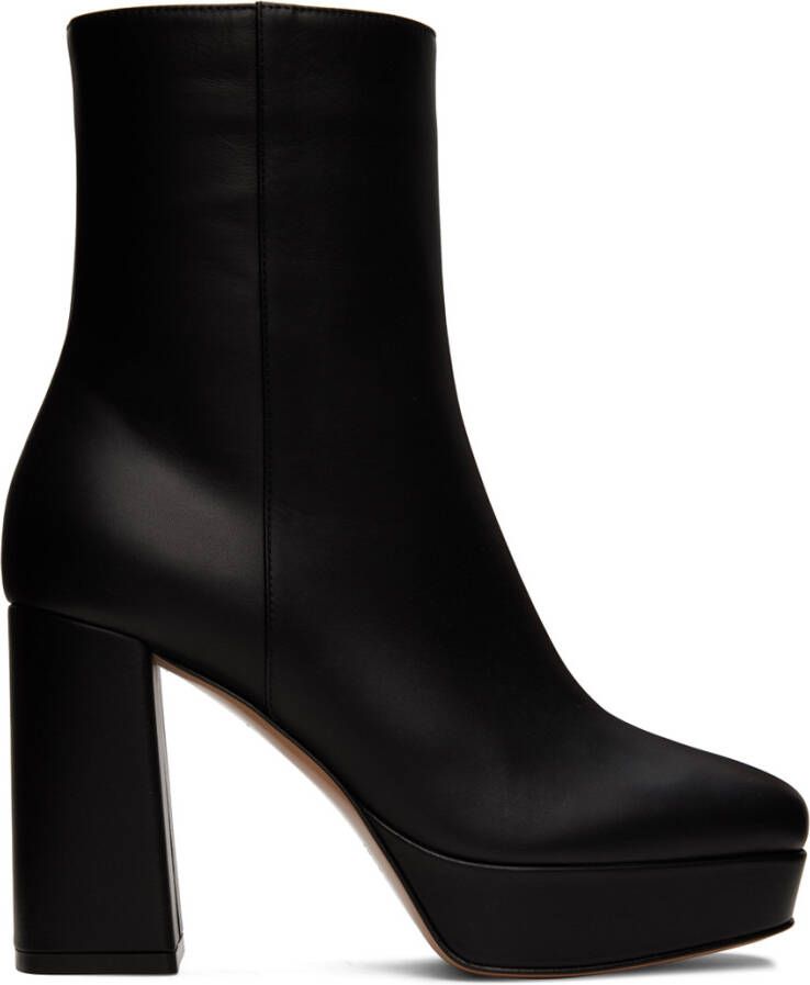 Gianvito Rossi Black Daisen Boots - Picture 5