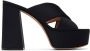 Gianvito Rossi Black Sheridan Platform Sandals - Thumbnail 1