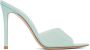 Gianvito Rossi Blue Elle 105 Heeled Sandals - Thumbnail 1