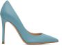 Gianvito Rossi Blue Gianvito 105 Heels - Thumbnail 1