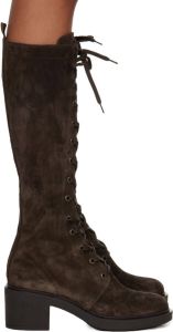 Gianvito Rossi Brown Foster Boots