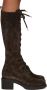 Gianvito Rossi Brown Foster Boots - Thumbnail 1