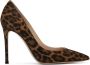 Gianvito Rossi Brown Gianvito 105 Heels - Thumbnail 1