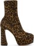 Gianvito Rossi Brown Holly Boots - Thumbnail 1