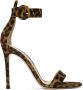 Gianvito Rossi Brown Portofino Heeled Sandals - Thumbnail 1