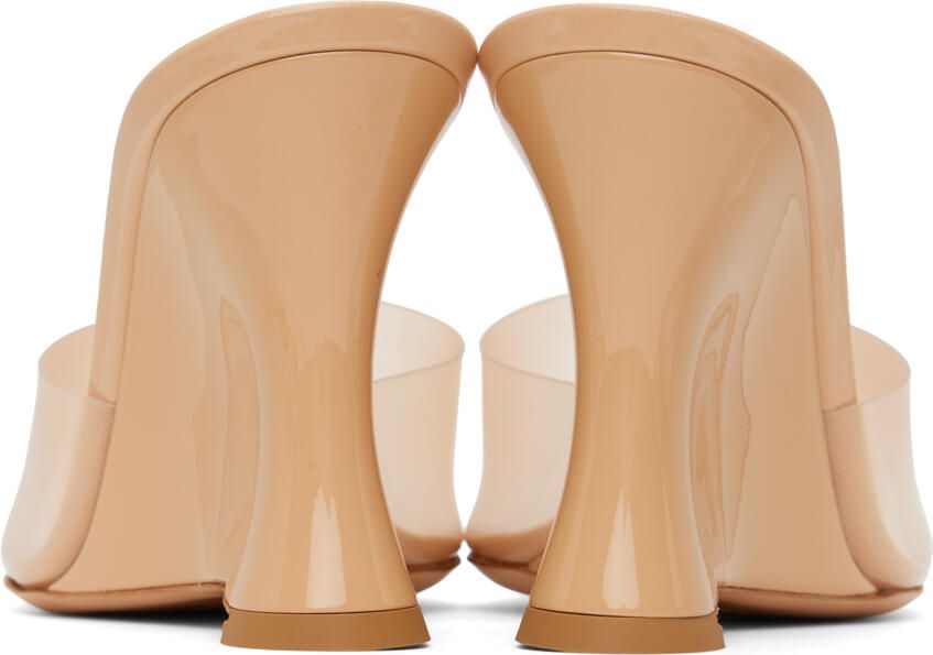 Gianvito Rossi Beige Futura Mules - Picture 5