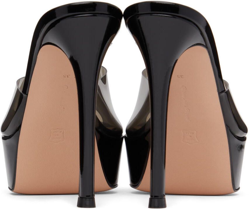 Gianvito Rossi Black Betty Heeled Sandals