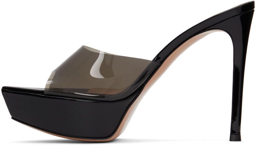 Gianvito Rossi Black Betty Heeled Sandals - Picture 3