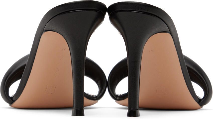 Gianvito Rossi Black Bijoux 85 Heeled Sandals - Picture 2