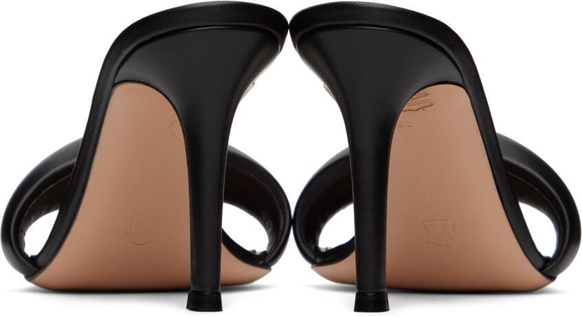 Gianvito Rossi Black Bijoux 85 Sandals