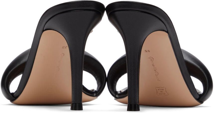 Gianvito Rossi Black Bijoux 85 Heeled Sandals - Picture 8