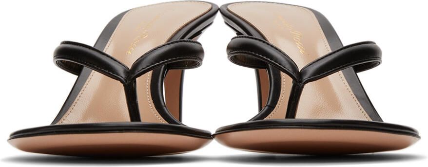 Gianvito Rossi Black Calypso 70 Heeled Sandals - Picture 3