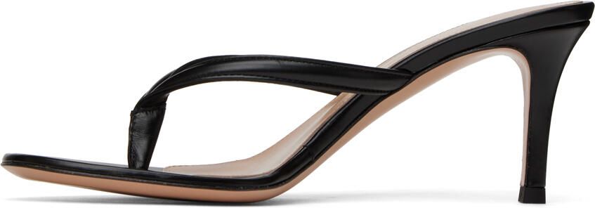 Gianvito Rossi Black Calypso Sandals - Picture 3