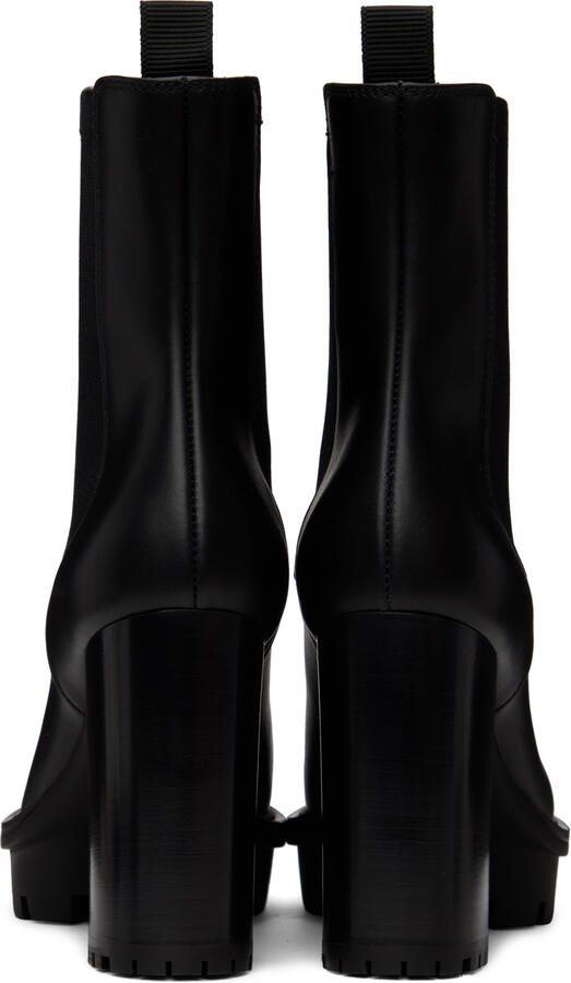 Gianvito Rossi Black Chester 70 Chelsea Boots - Picture 5