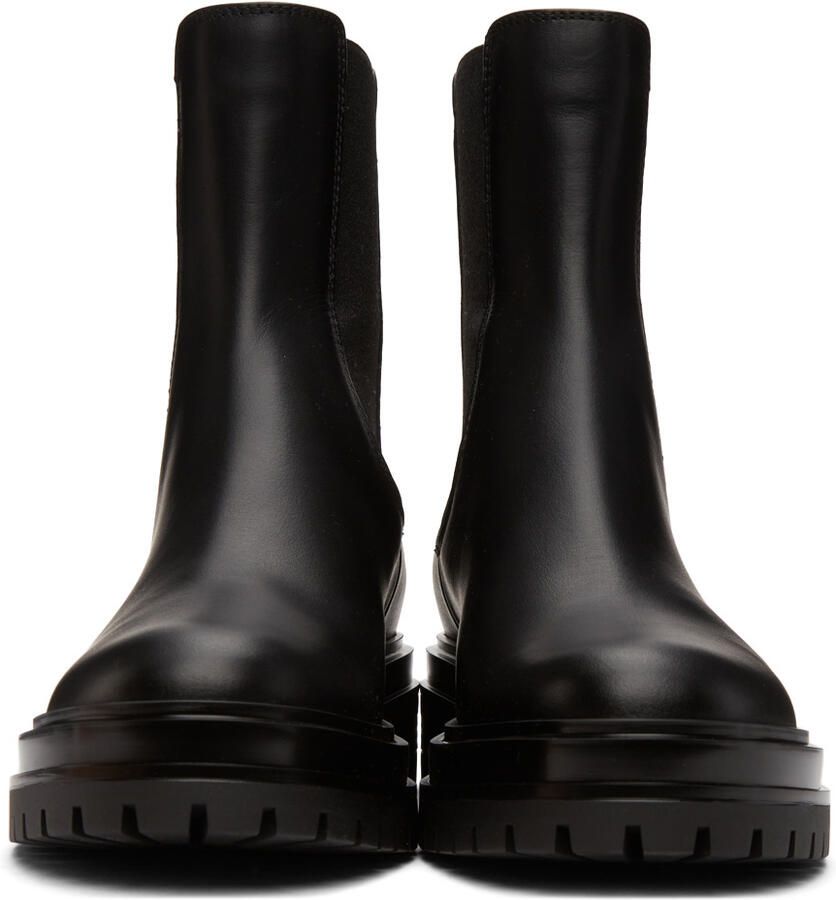 Gianvito Rossi Black Chester Boots