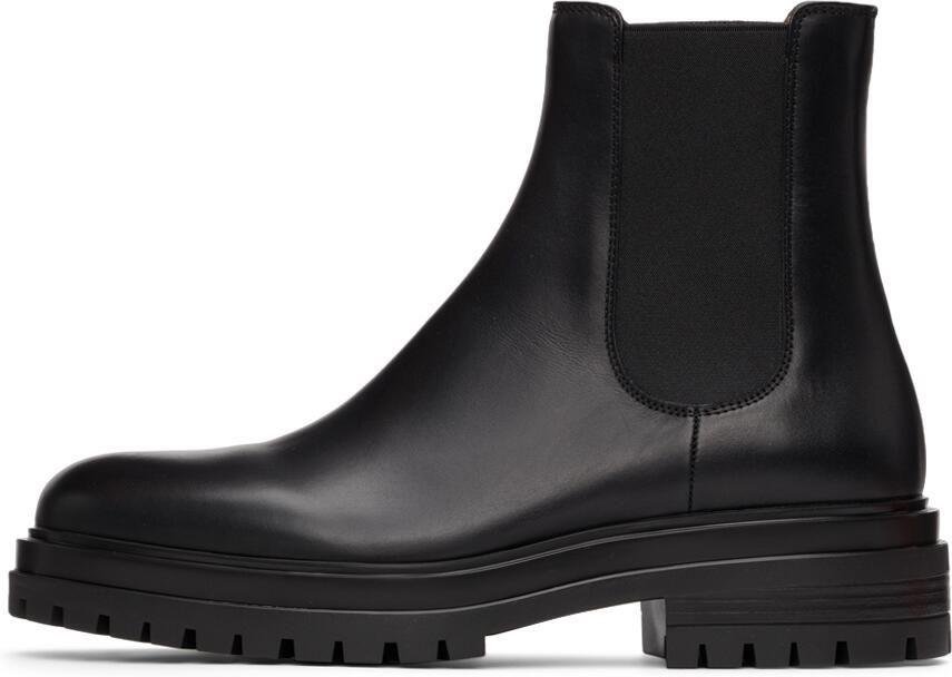 Gianvito Rossi Black Chester Chelsea Boots - Picture 3