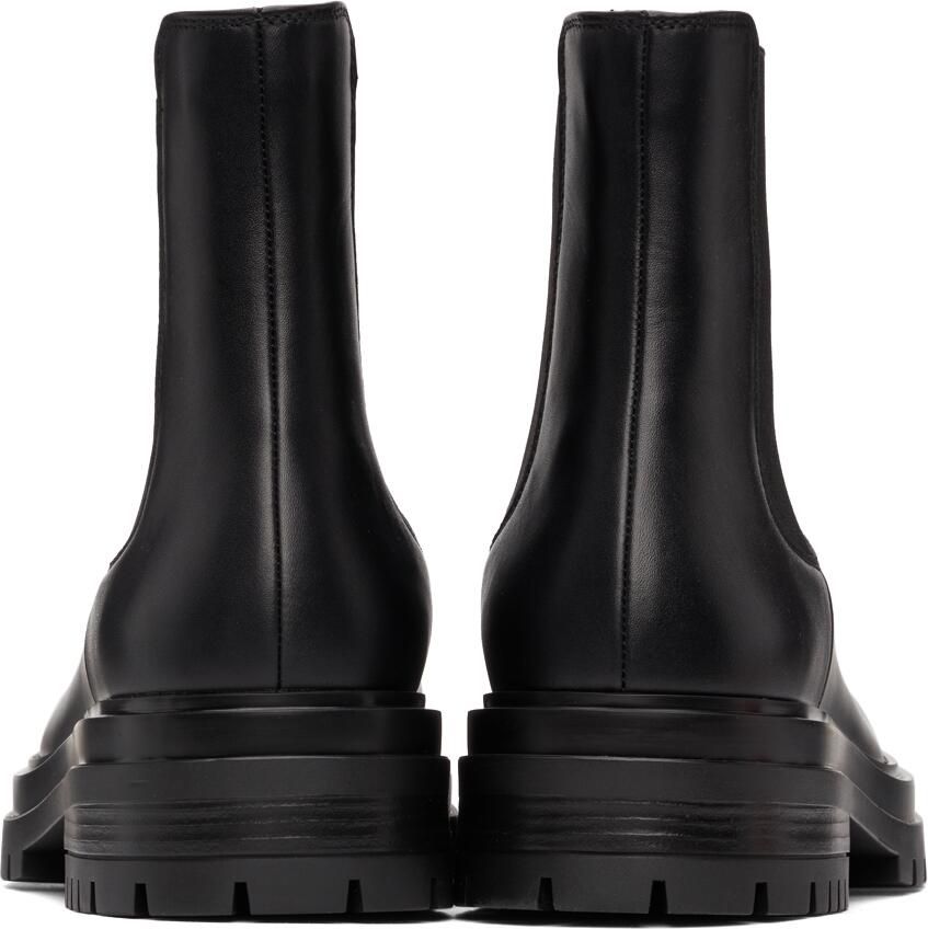 Gianvito Rossi Black Chester Chelsea Boots