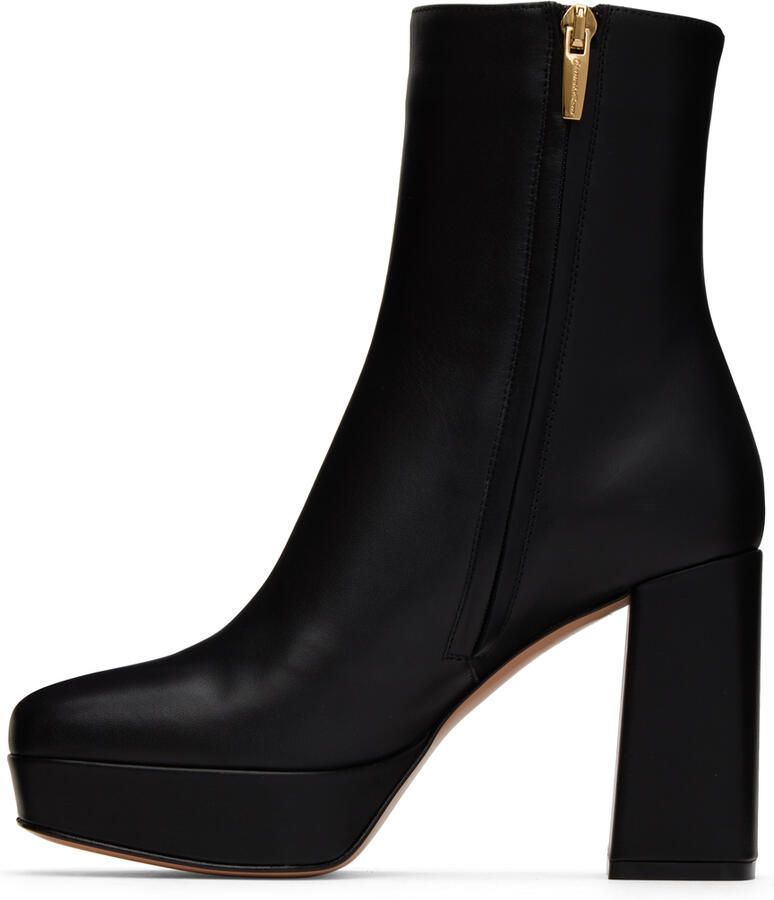 Gianvito Rossi Black Daisen Boots - Picture 2