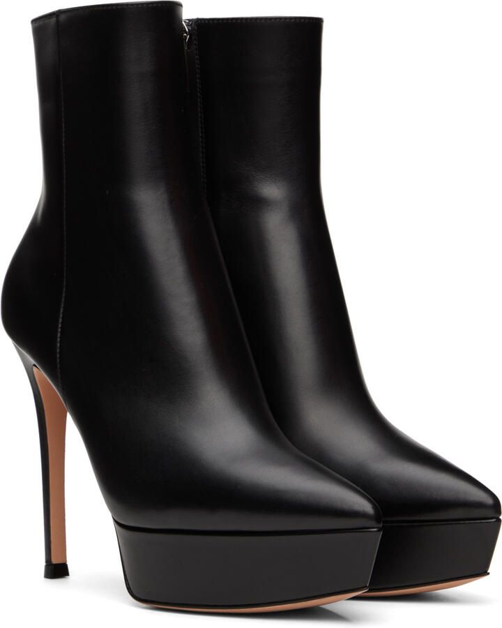 Gianvito Rossi Black Dasha Boots - Picture 3
