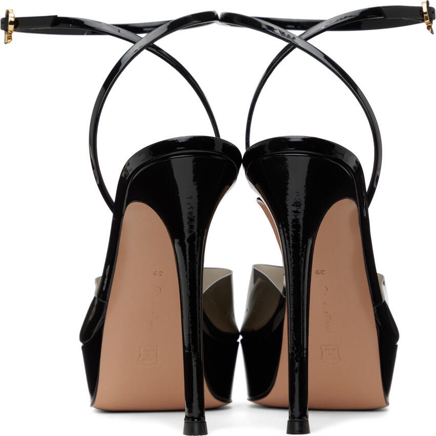 Gianvito Rossi Black Dashiel Heels - Picture 2
