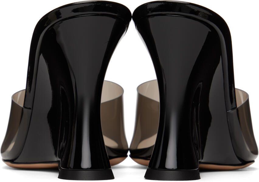 Gianvito Rossi Black Elle 95 Heeled Sandals - Picture 11