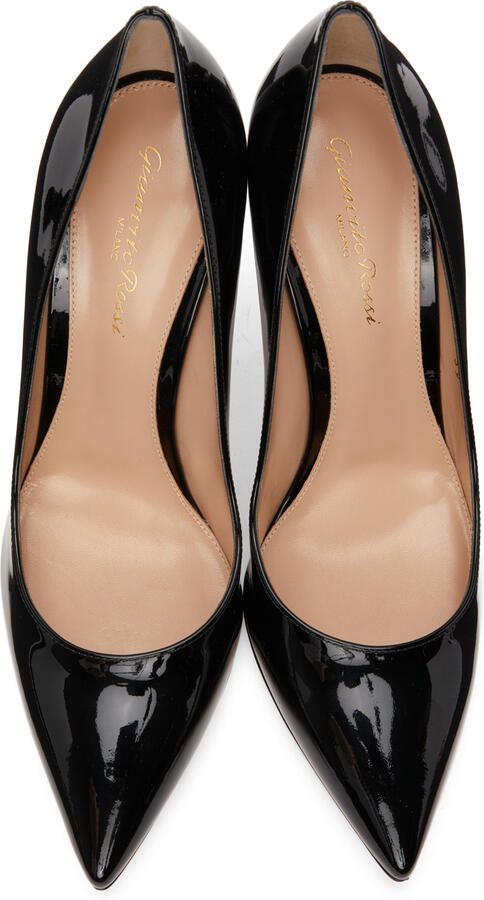 Gianvito Rossi Black Gianvito 105 Heels - Picture 4