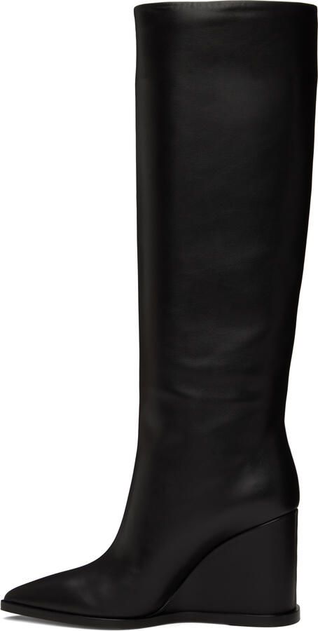 Gianvito Rossi Black Hamnes Tall Boots