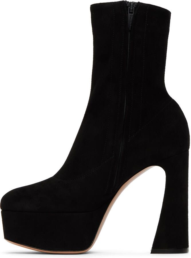 Gianvito Rossi Black Holly Boots - Picture 2