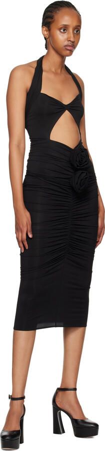 Gianvito Rossi Black Holly D'Orsay Heels - Picture 4