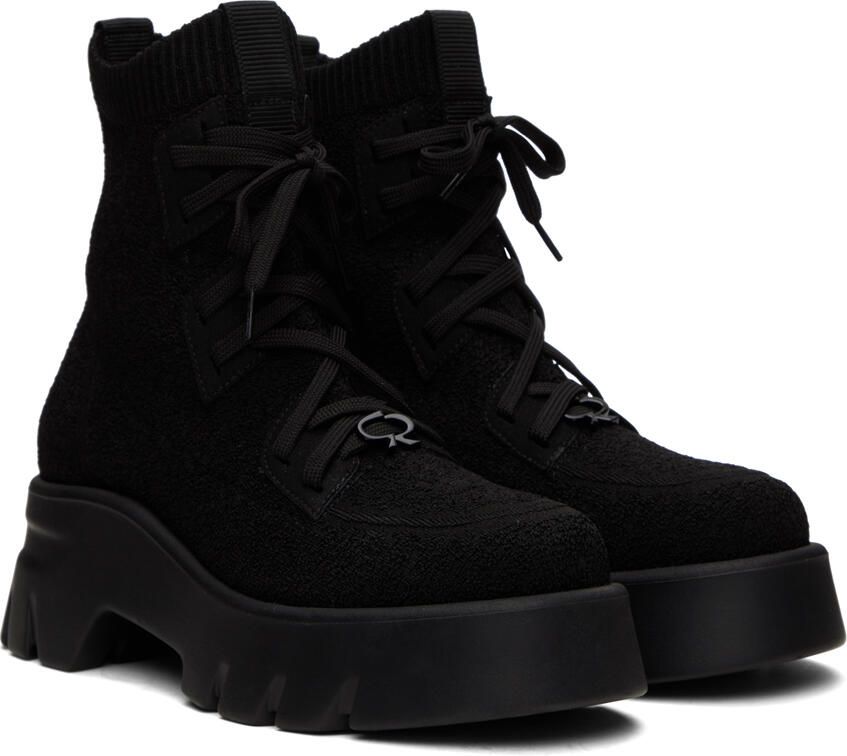 Gianvito Rossi Black Lambert Boots - Picture 2