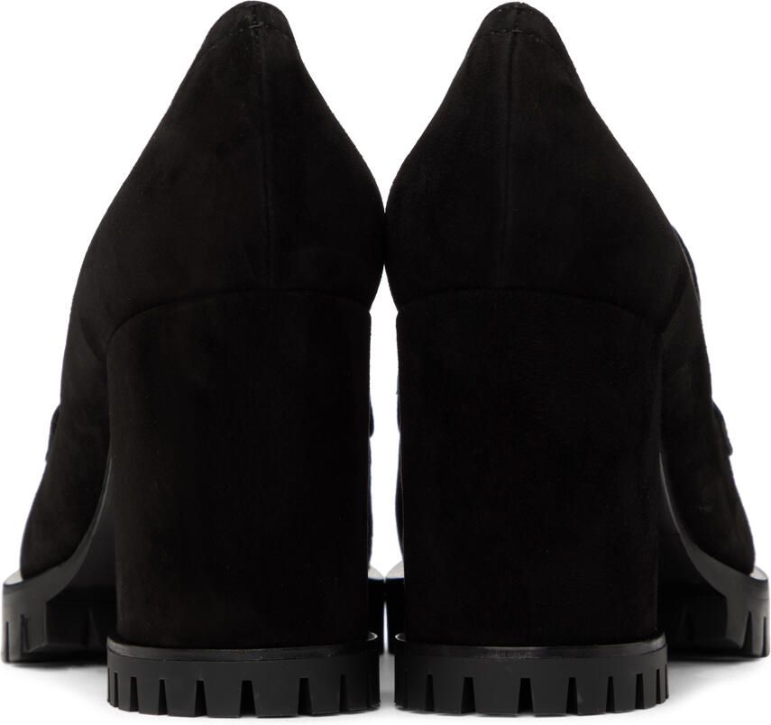 Gianvito Rossi Black Leather Heels