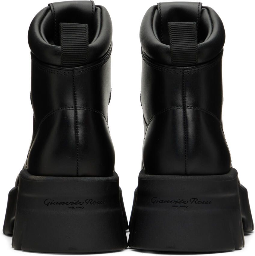 Gianvito Rossi Black Vancouver Ankle Boots