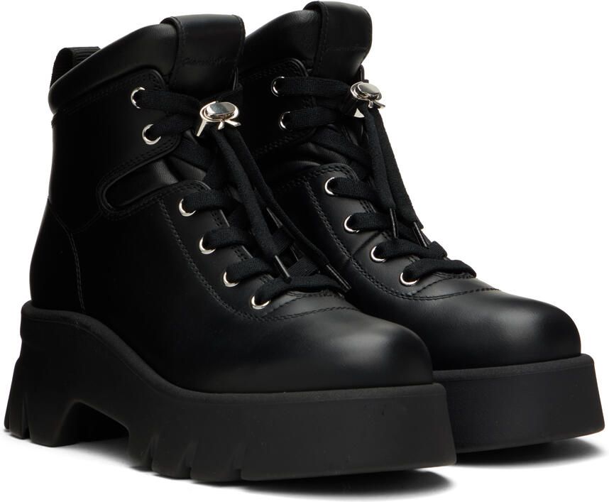 Gianvito Rossi Black Vancouver Ankle Boots - Picture 2