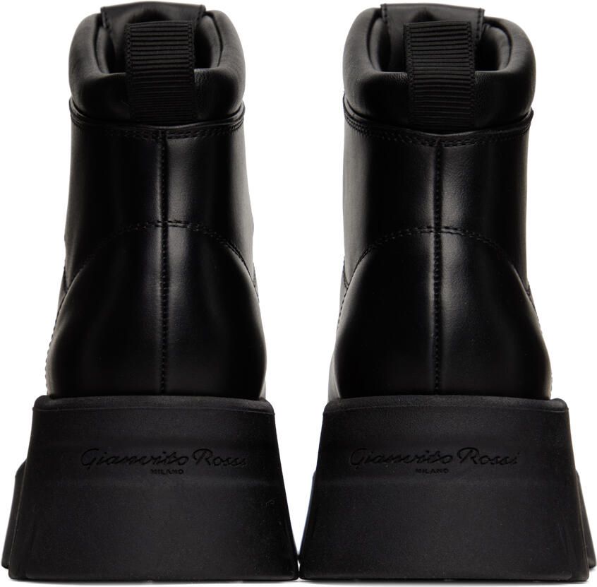 Gianvito Rossi Black Vancouver Boots