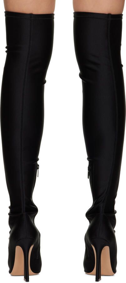 Gianvito Rossi Black Vertigo Tall Boots