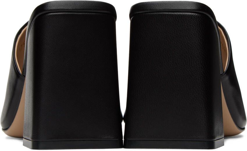 Gianvito Rossi Black Wynn Heeled Sandals