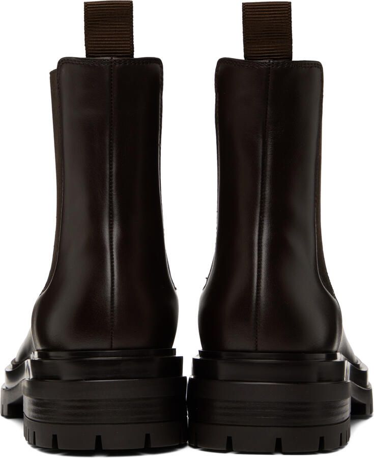 Gianvito Rossi Brown Chester Chelsea Boots