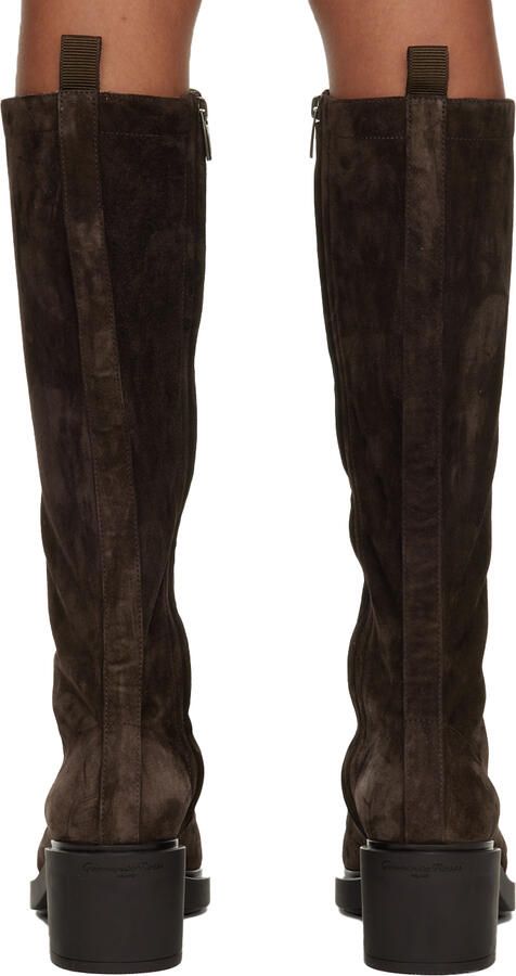 Gianvito Rossi Brown Foster Boots - Picture 2