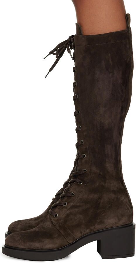 Gianvito Rossi Brown Foster Boots - Picture 3