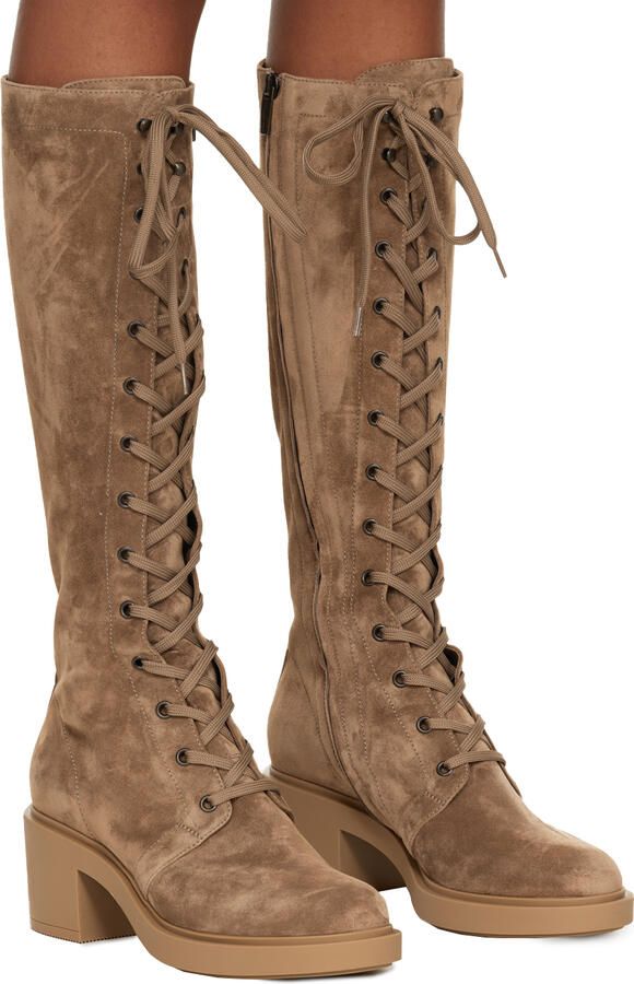 Gianvito Rossi Brown Foster Boots