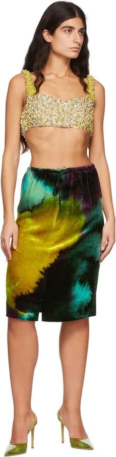 Gianvito Rossi Green Ribbon D'Orsay Heels - Picture 4