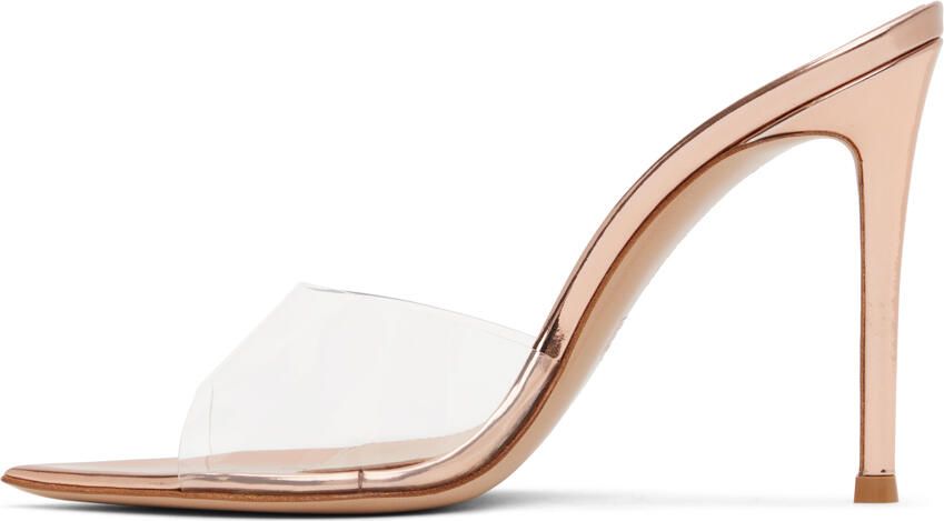 Gianvito Rossi Pink Elle Heeled Sandals - Picture 3